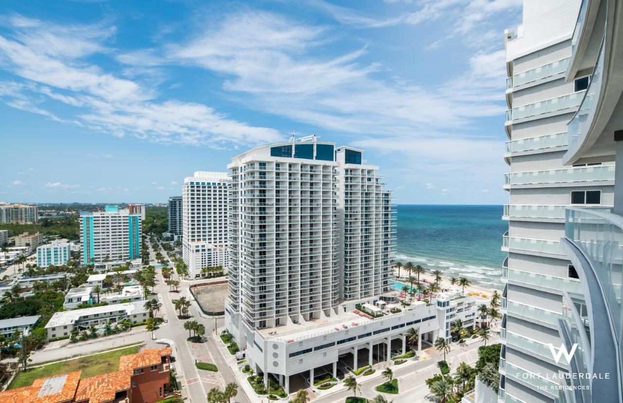 W Residences Fort Lauderdale Luxury Suites Across From Fort Lauderdale Beach Exterior photo