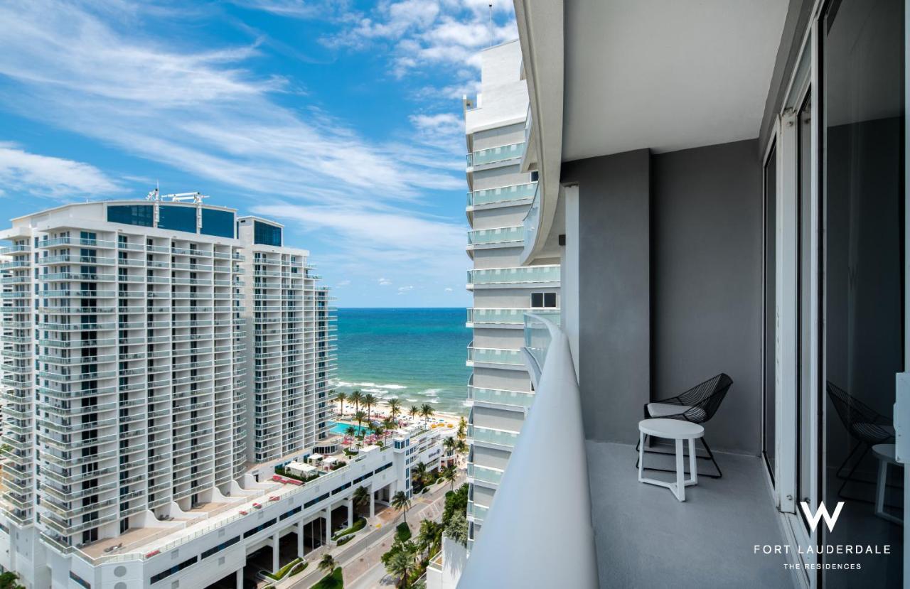 W Residences Fort Lauderdale Luxury Suites Across From Fort Lauderdale Beach Exterior photo